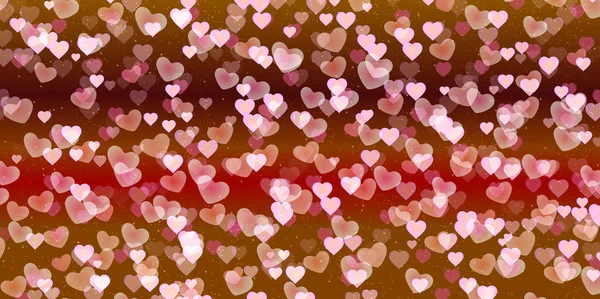 Corazón San Valentín Lindo Fondo — Archivo Imágenes Vectoriales