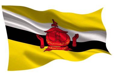 Brunei ulusal bayrak bayrak simgesi