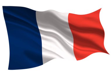 Fransa ulusal bayrak bayrak simgesi