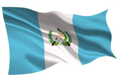 Guatemala ulusal bayrak bayrak simgesi