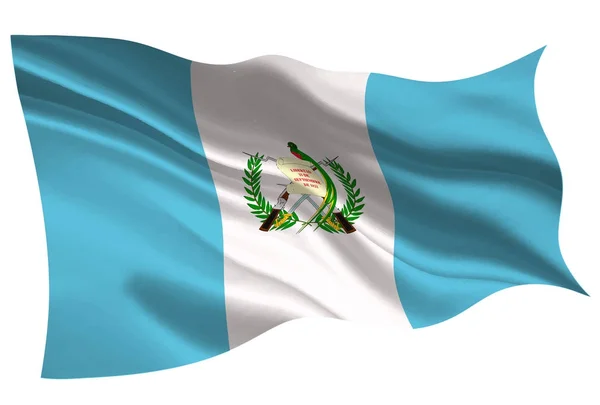 Ikona Příznaku Guatemala Státní Vlajka — Stockový vektor