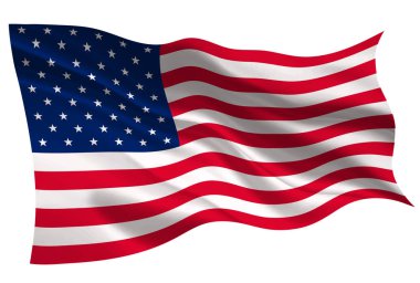 Amerika ulusal bayrak bayrak simgesi