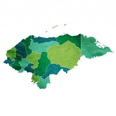 Honduras dünya harita ülke simgesi