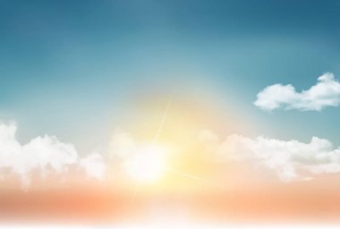 Gökyüzü bulut manzara arka plan