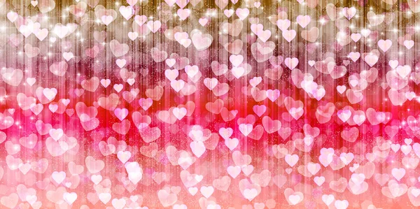 Valentine Hjärta Textur Bakgrund — Stock vektor
