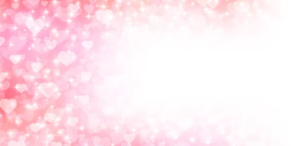 Valentine Herz Textur Hintergrund — Stockvektor