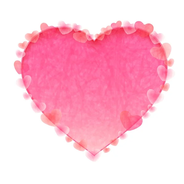 Χαριτωμένο Εικονίδιο Καρδιά Του Αγίου Βαλεντίνου — Διανυσματικό Αρχείο