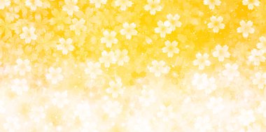 Kiraz çiçekleri Japon kağıt arka plan bahar