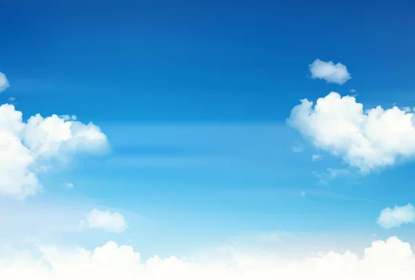 Φόντο Του Ουρανού Σύννεφο Τοπίο — Διανυσματικό Αρχείο
