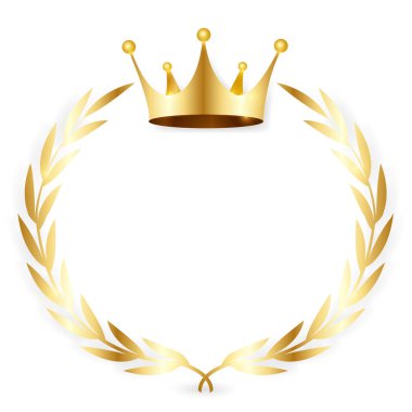 Simge taç defne yaprakları