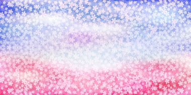 Kiraz çiçekleri bahar çiçek arka plan