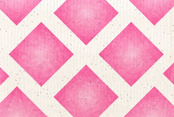 春ピンクの和紙の背景 — ストックベクタ