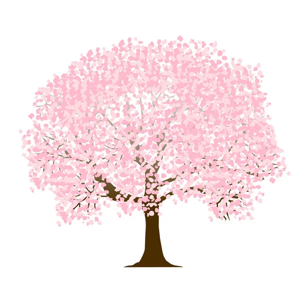 桜の春の花のアイコン — ストックベクタ