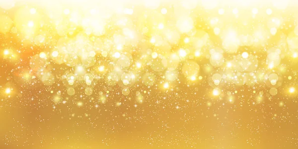 黄金の光の背景テクスチャ — ストックベクタ
