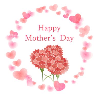 Karanfil anneler günü çiçek simgesi