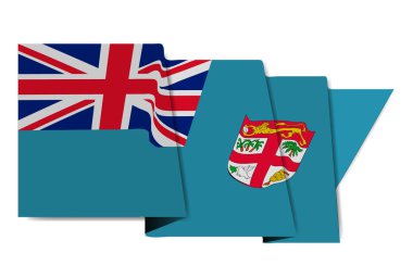 Fiji ulusal bayrak dünya simgesi