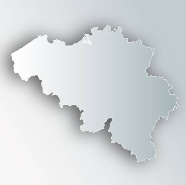 Belçika harita Çerçevesi simgesi