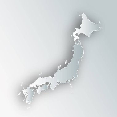 Japonya Haritası Çerçevesi simgesi