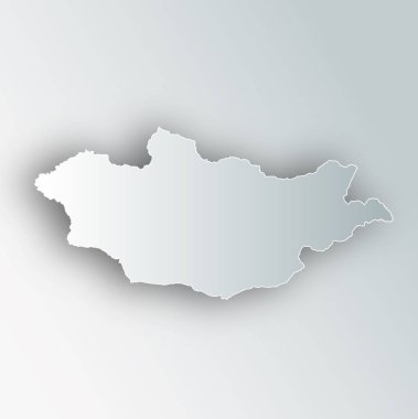 Moğolistan Haritası Çerçevesi simgesi