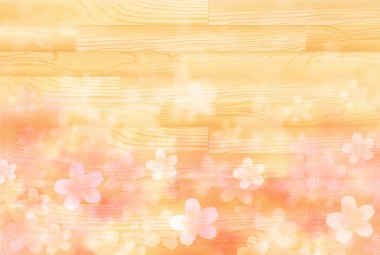 Kiraz çiçekleri bahar çiçek arka plan