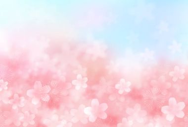 Kiraz çiçekleri bahar çiçek arka plan