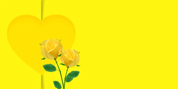 Rosen Vatertag Blume Hintergrund — Stockvektor