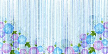 Morning glory yaz sahne arka plan