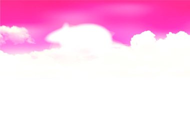 fare Yeni Yıl Kartı Gökyüzü arkaplanı