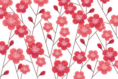 Erik çiçeği bahar çiçekleri arka planı