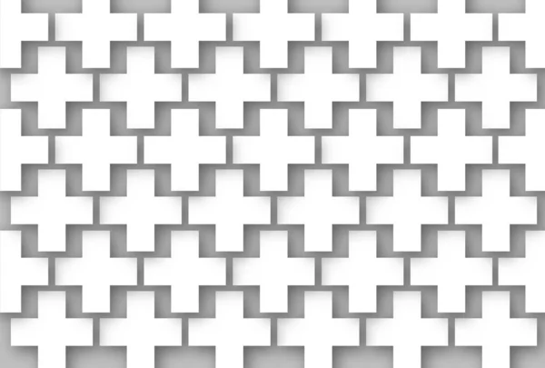 Силуэт Плюс Геометрическая Фоновая Текстура — стоковый вектор