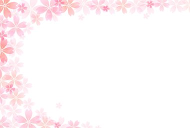 Kiraz çiçeği bahar çiçekleri arka planı