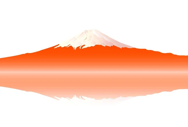 Monte Fuji Giappone Paesaggio Sfondo — Vettoriale Stock