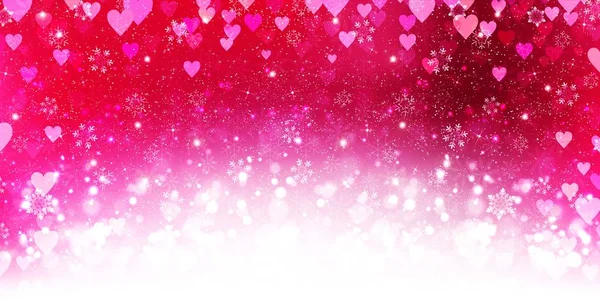 Valentines Day Light Event Background — Stock Vector