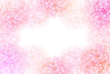 Kiraz çiçeği bahar çiçekleri arka planı