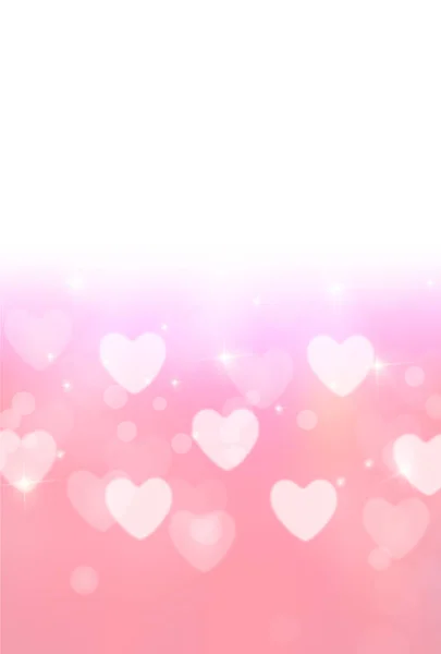 Valentine Heart Cute Event Hintergrund — Stockvektor