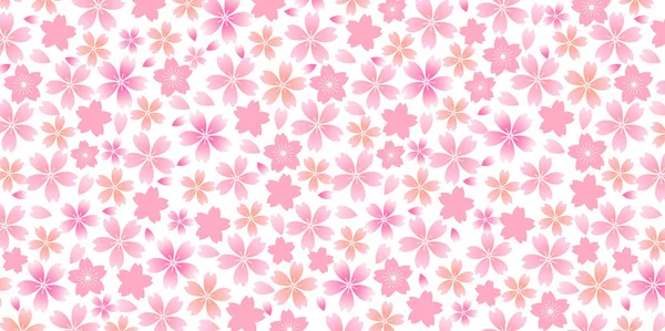 Flor Cerezo Fondo Flores Primavera — Vector de stock