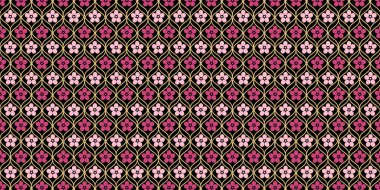 Erik çiçeği festivali Japon desenli doku geçmişi