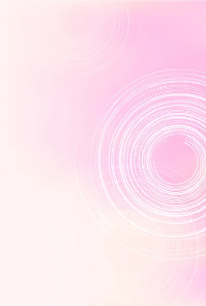 Primavera Remolino Círculo Rosa Fondo — Vector de stock