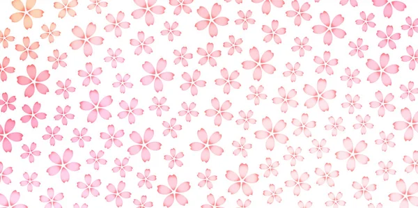 Flor Cerezo Fondo Flores Primavera — Vector de stock