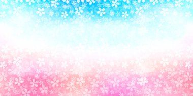 Kiraz çiçeği bahar çiçekleri arka planı