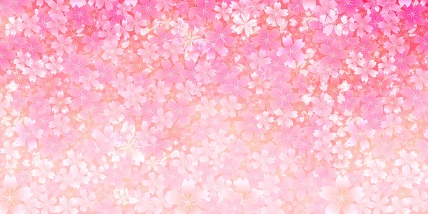 Flor Cerezo Fondo Flores Primavera — Vector de stock