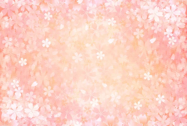Latar Belakang Bunga Musim Semi Cherry Blossom - Stok Vektor