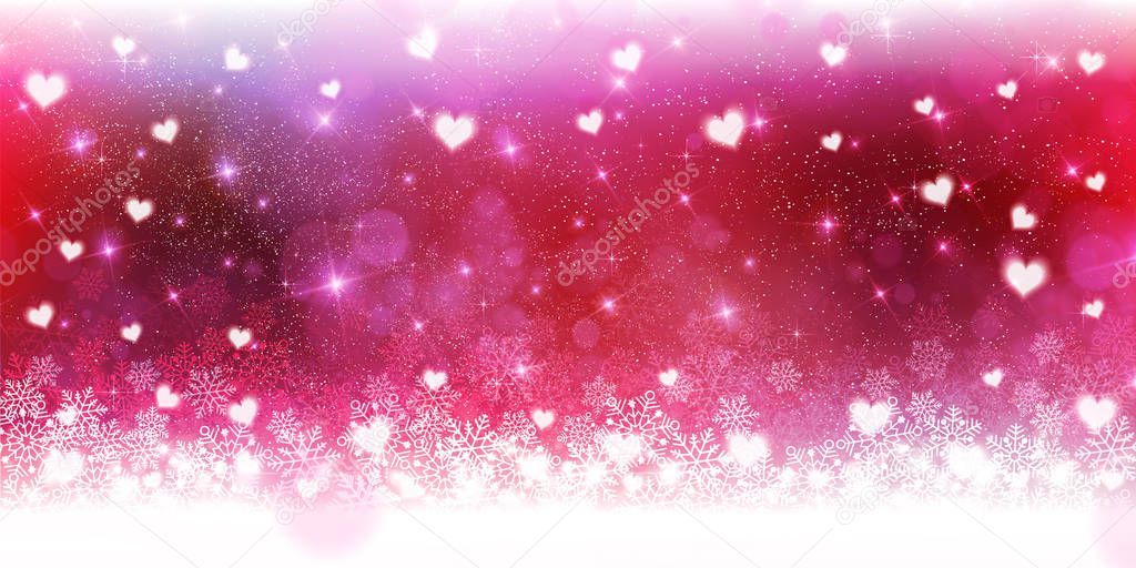 Valentines day  heart Event background