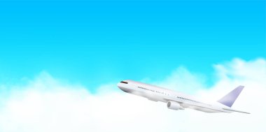 Gökyüzü bulutları ışık arkaplanı