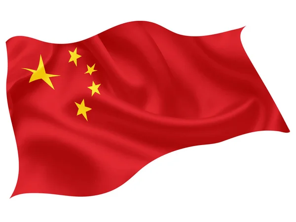China Bandeira Nacional Ícone Mundo —  Vetores de Stock
