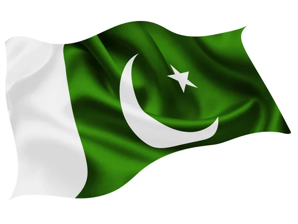 Pakistan National Flag World Icon — Stock Vector