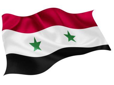 Suriye ulusal bayrak dünya simgesi