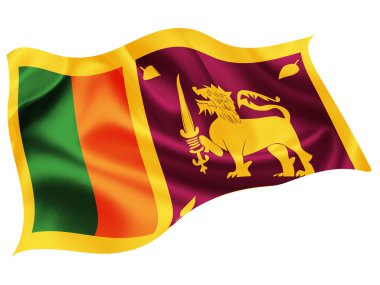 Sri Lanka ulusal bayrak dünya simgesi