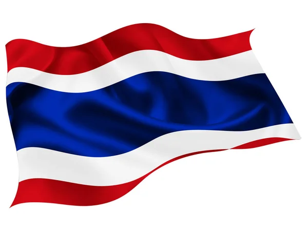 タイ国旗世界のアイコン — ストックベクタ