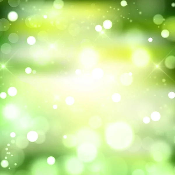 Verse Groene Hemel Lichte Achtergrond — Stockvector